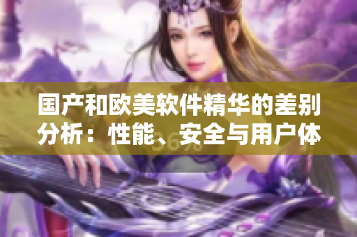 国产和欧美软件精华的差别分析：性能、安全与用户体验