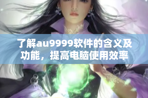 了解au9999软件的含义及功能，提高电脑使用效率