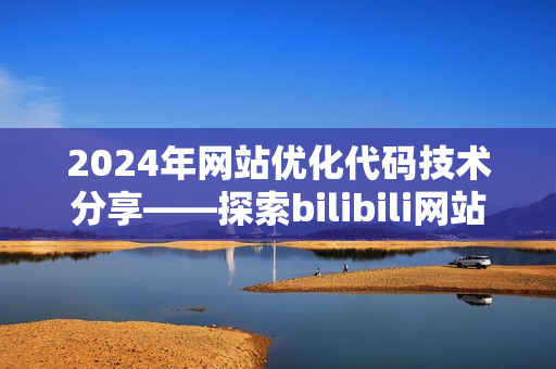 2024年网站优化代码技术分享——探索bilibili网站推广的软件之道