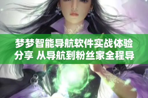 梦梦智能导航软件实战体验分享 从导航到粉丝家全程导航攻略
