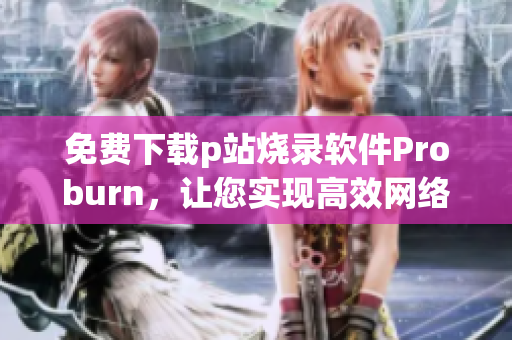 免费下载p站烧录软件Proburn，让您实现高效网络编程！