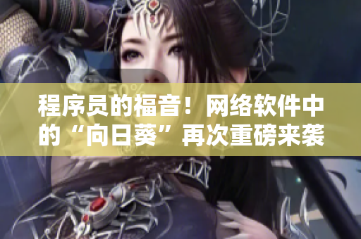程序员的福音！网络软件中的“向日葵”再次重磅来袭！