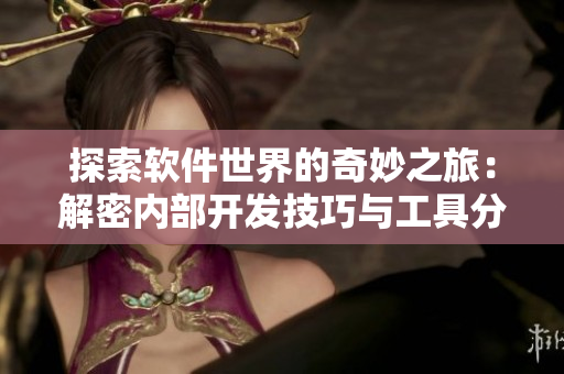 探索软件世界的奇妙之旅：解密内部开发技巧与工具分享