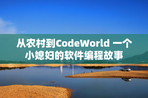 从农村到CodeWorld 一个小媳妇的软件编程故事