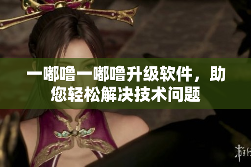 一嘟噜一嘟噜升级软件，助您轻松解决技术问题