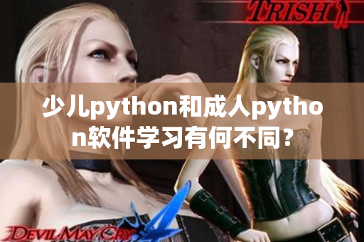 少儿python和成人python软件学习有何不同？