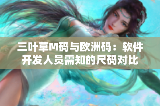 三叶草M码与欧洲码：软件开发人员需知的尺码对比　