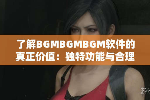 了解BGMBGMBGM软件的真正价值：独特功能与合理价格