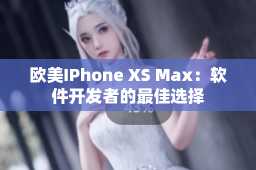 欧美IPhone XS Max：软件开发者的最佳选择