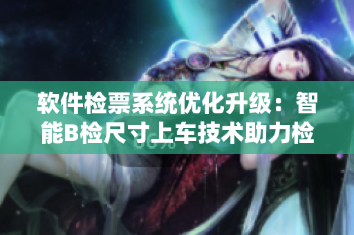 软件检票系统优化升级：智能B检尺寸上车技术助力检票员更高效