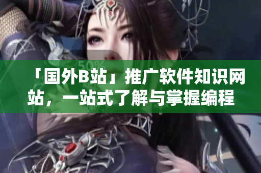 「国外B站」推广软件知识网站,一站式了解与掌握编程技能! 「国外B站」推广软件知识网站,一站式了解与掌握编程技能!