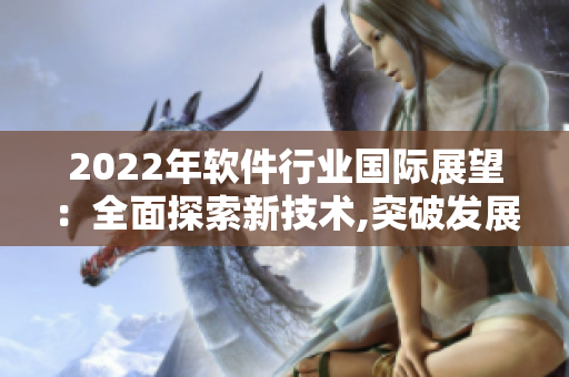 2022年软件行业国际展望:全面探索新技术,突破发展瓶颈 2022年软件行业国际展望:全面探索新技术,突破发展瓶颈