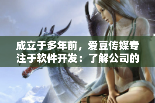 成立于多年前，爱豆传媒专注于软件开发：了解公司的发展历程和成就。